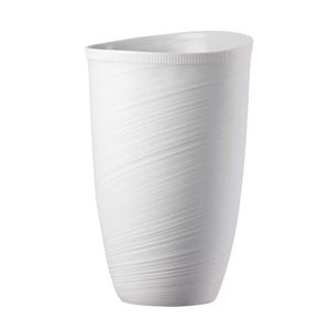 Vaso-Rosenthal-32-cm-Papyrus-Relief-Weiss