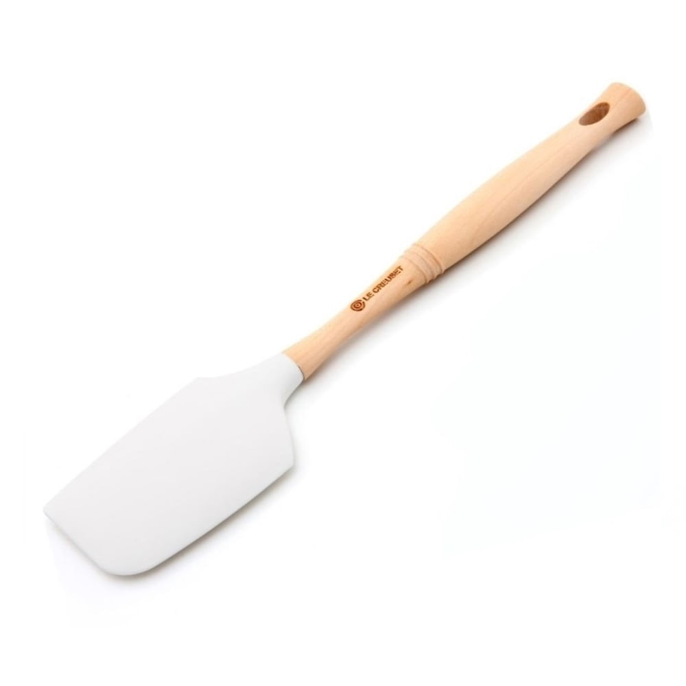 Espátula Pequena Vênus Silicone Pro Branco Le Creuset - Camicado