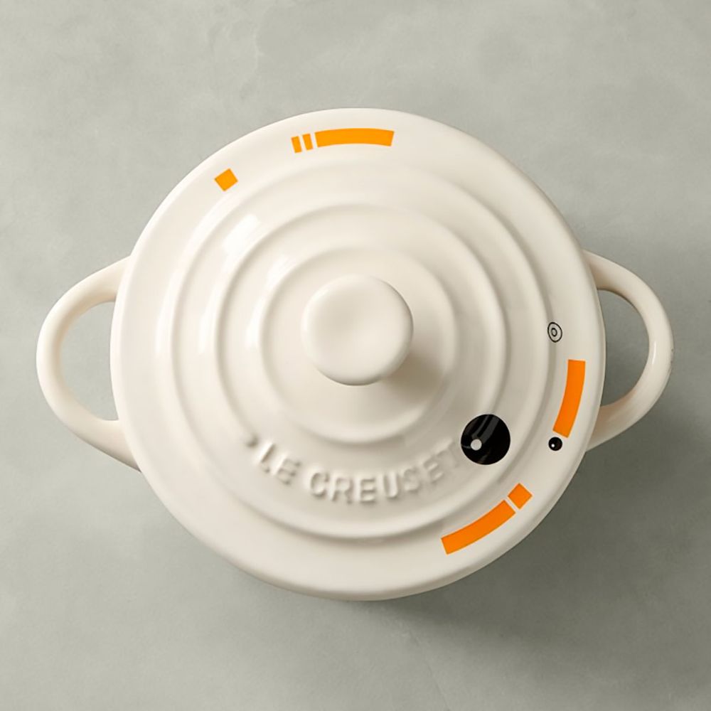 Set of 3 Star Wars Cocottes LE CREUSET 8 Oz Petite Dutch Ovens. No Boxes