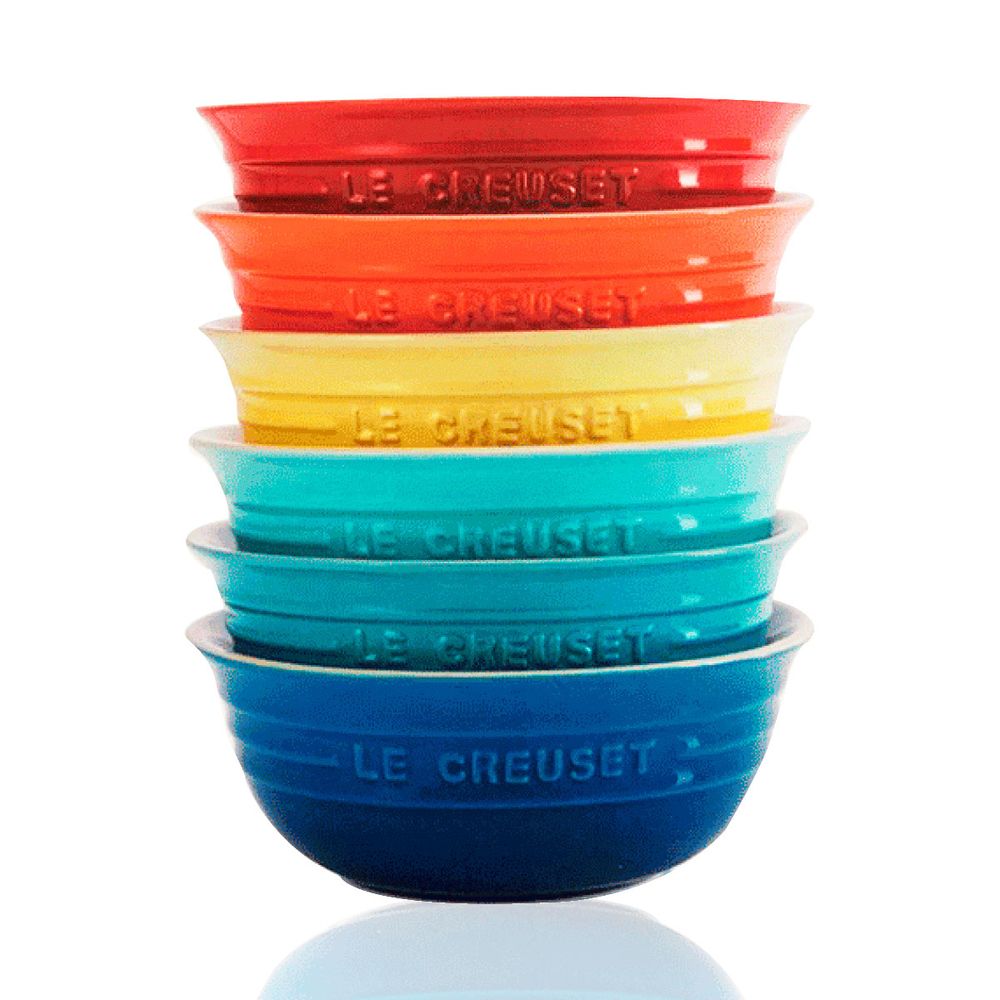 Le Creuset bowls cereal gift collection 6 peças colorido le creuset